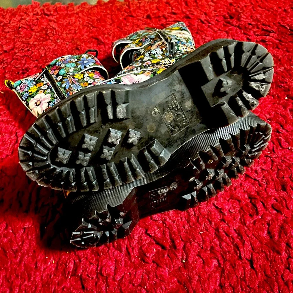 RARE Dr. Marten’s Jagger Wonderlust floral print 41/US9. - Picture 5 of 6